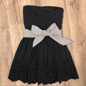 Hollister Navy Dress With Belt